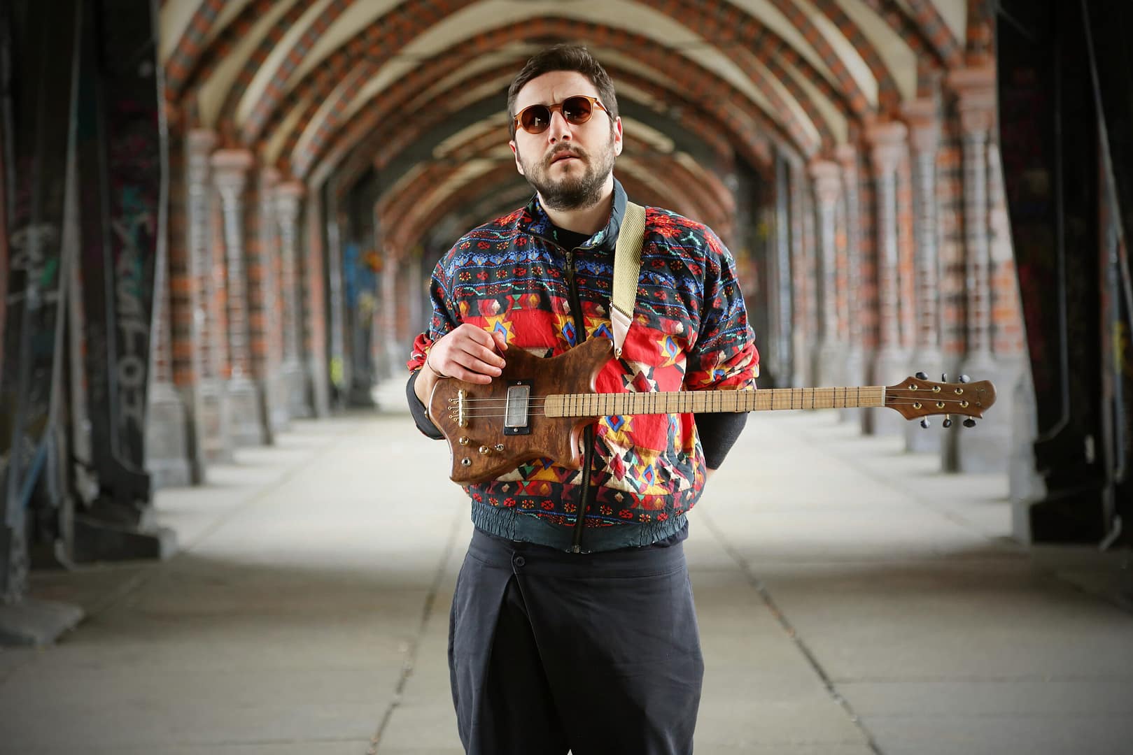 Mahir & his guitar