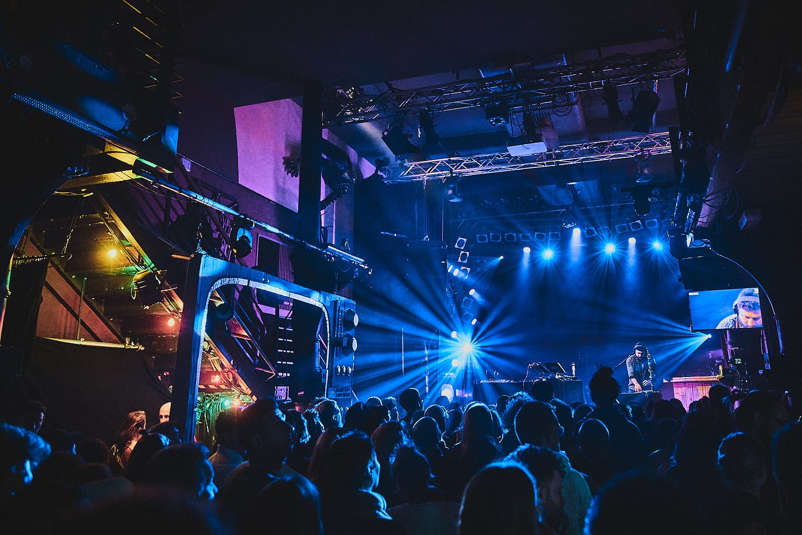 Scene from Mahir's concert